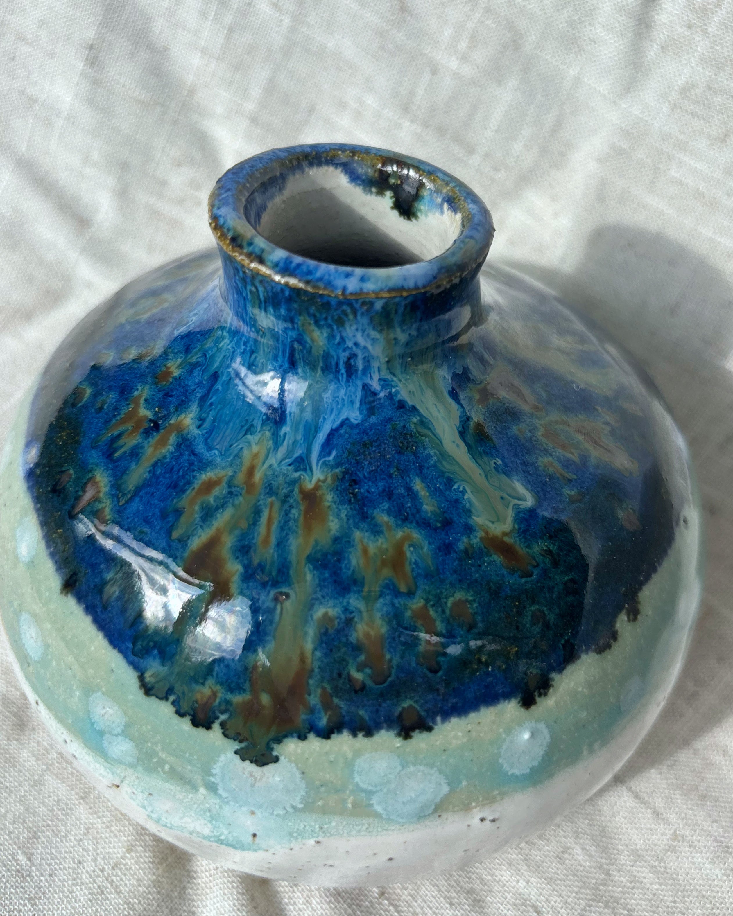 After the Rain Moon Vase